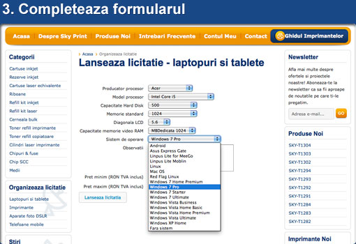 Organizeaza licitatie 3